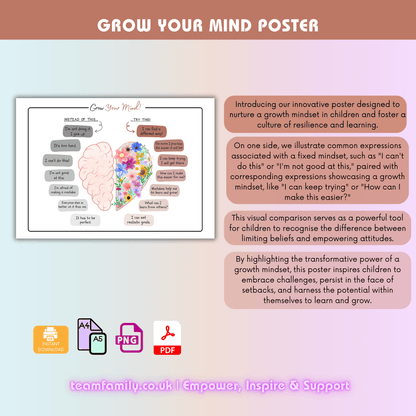 Growth Mindset Bundle (Neutral) - Team Family