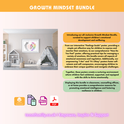 Growth Mindset Bundle (Colour) - Team Family