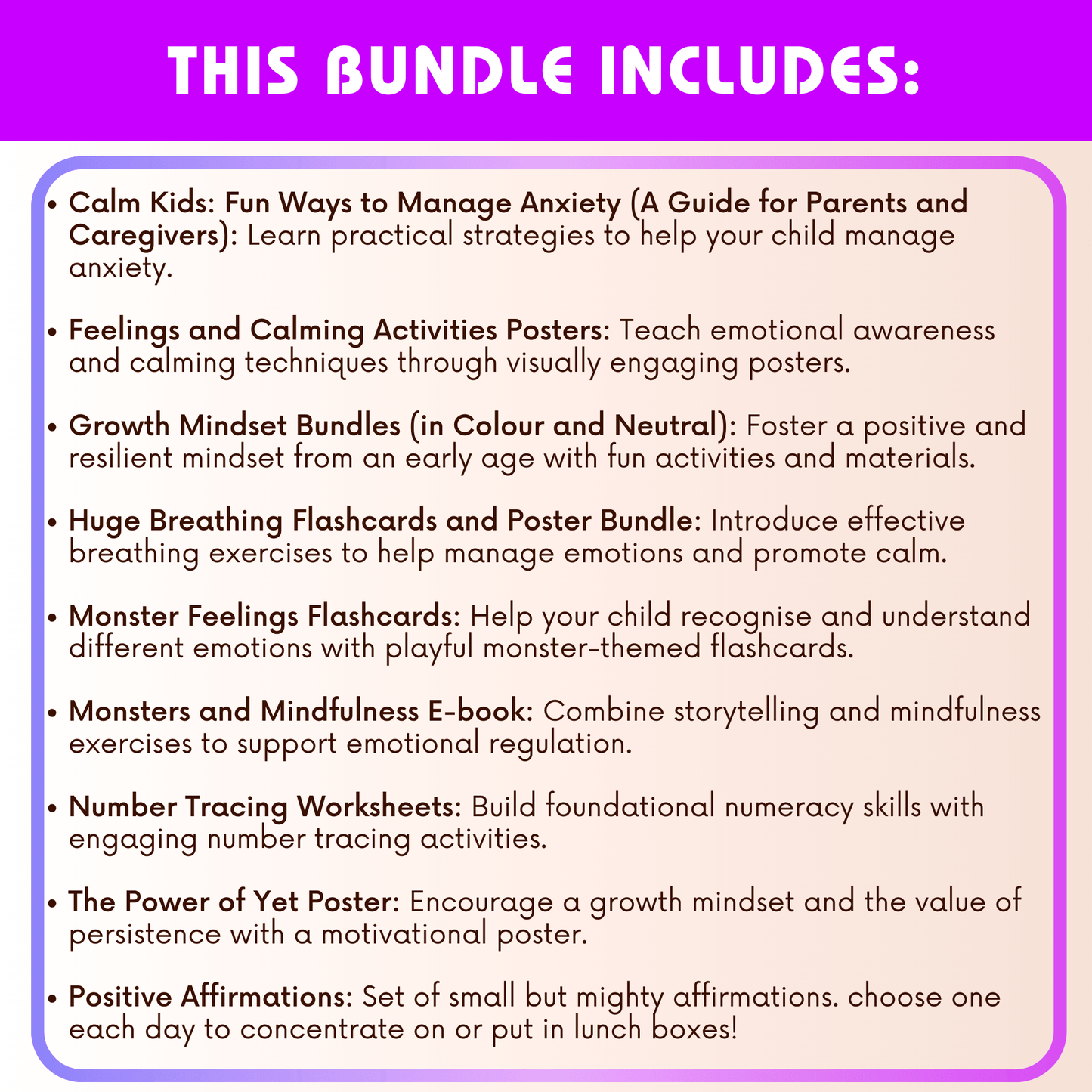 Bundle For 4 to 6 year olds - Team Family