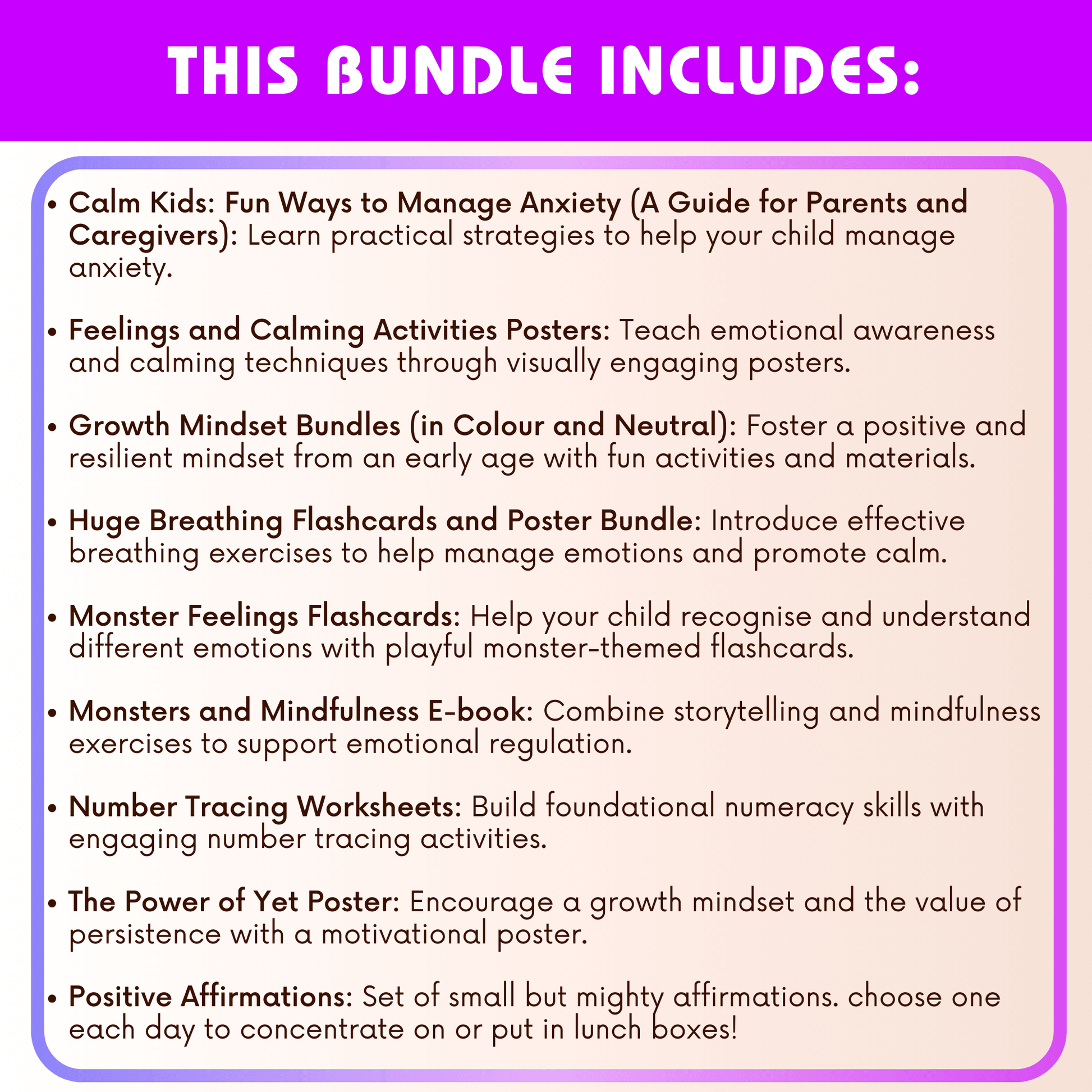 Bundle For 4 to 6 year olds - Team Family