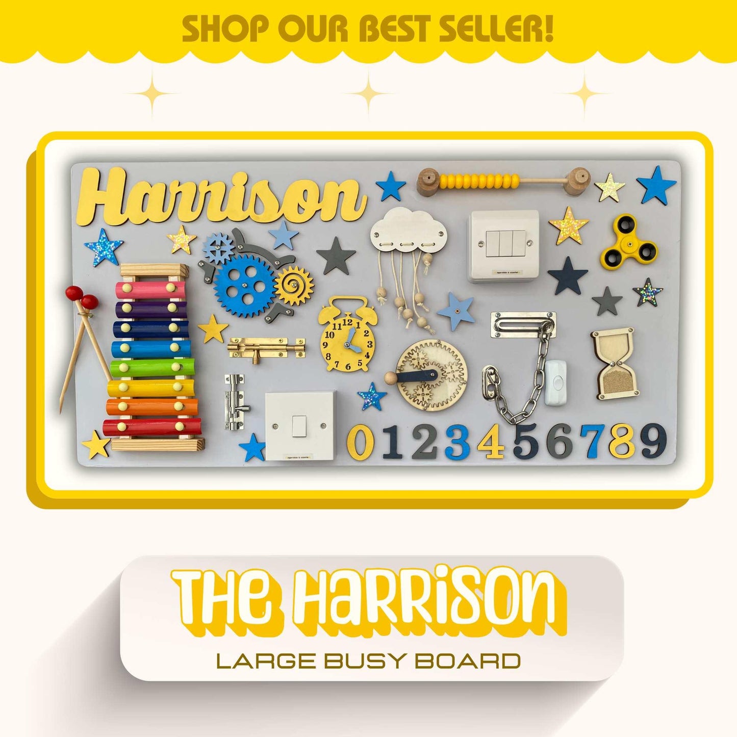 The Harrison Busy Board - Team Family