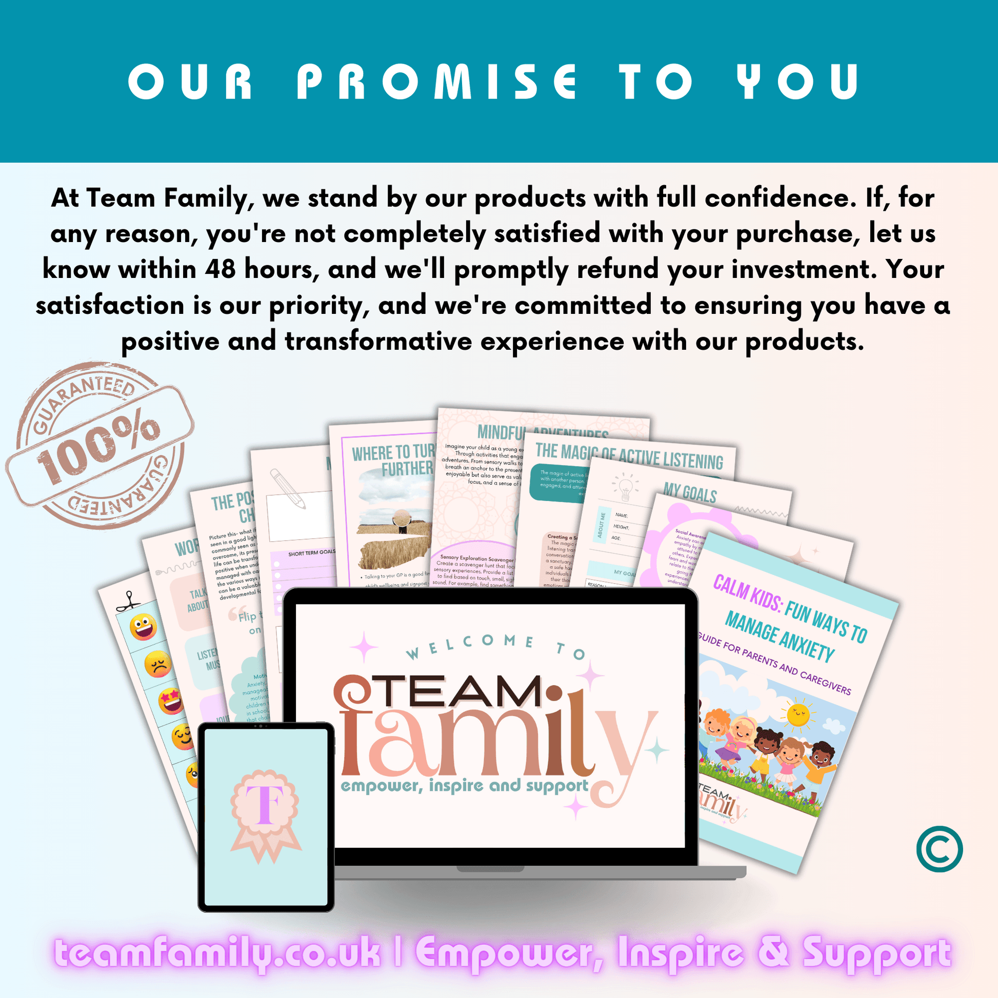 Bundle for 7 to 10 Year Olds - Team Family