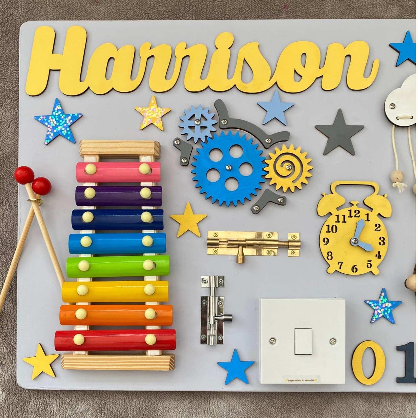 The Harrison Busy Board - Team Family